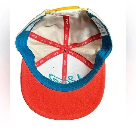 NWOT Vice Crew Cap Colored 2.0 - Miami Themed Vice Golf Hat - Picture 4 of 4